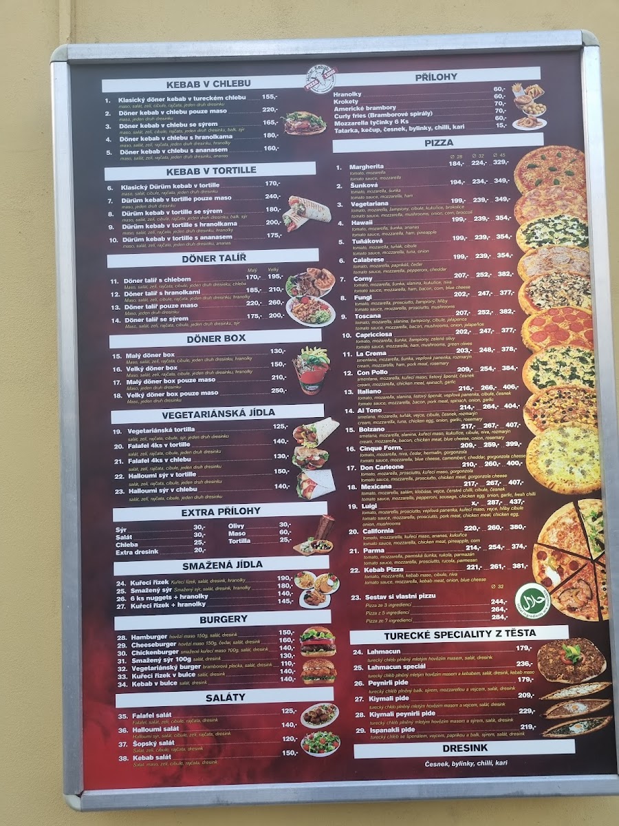 Menu Pizza Luigi & Mister Kebab-4