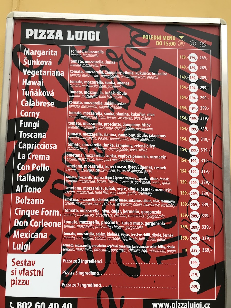 Menu Pizza Luigi & Mister Kebab-7